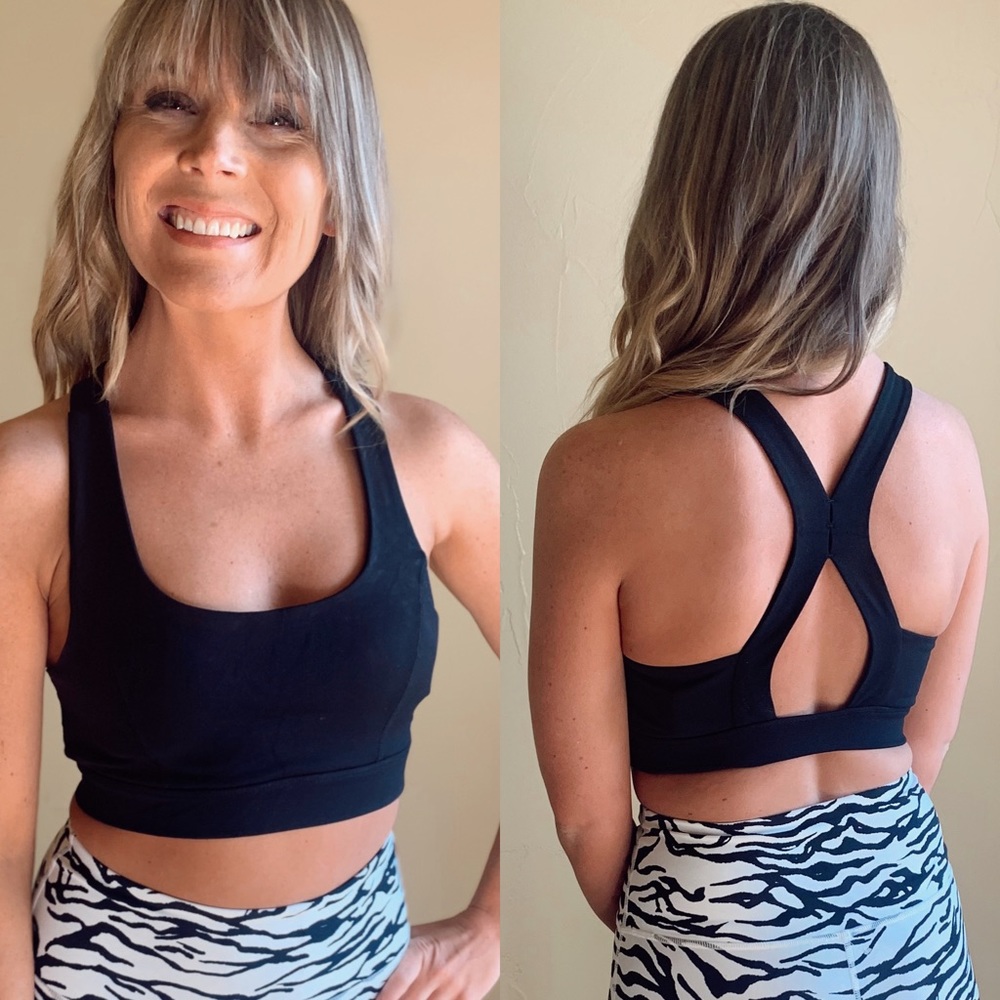 Suspended X Racerback Sports Bra